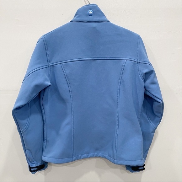Marmot Soft Shell Blue Jacket Full Zip Women’s Medium - Picture 2 of 11